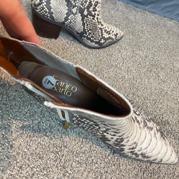 Franco Sarto Snakeskin boots - Picture 2 of 7